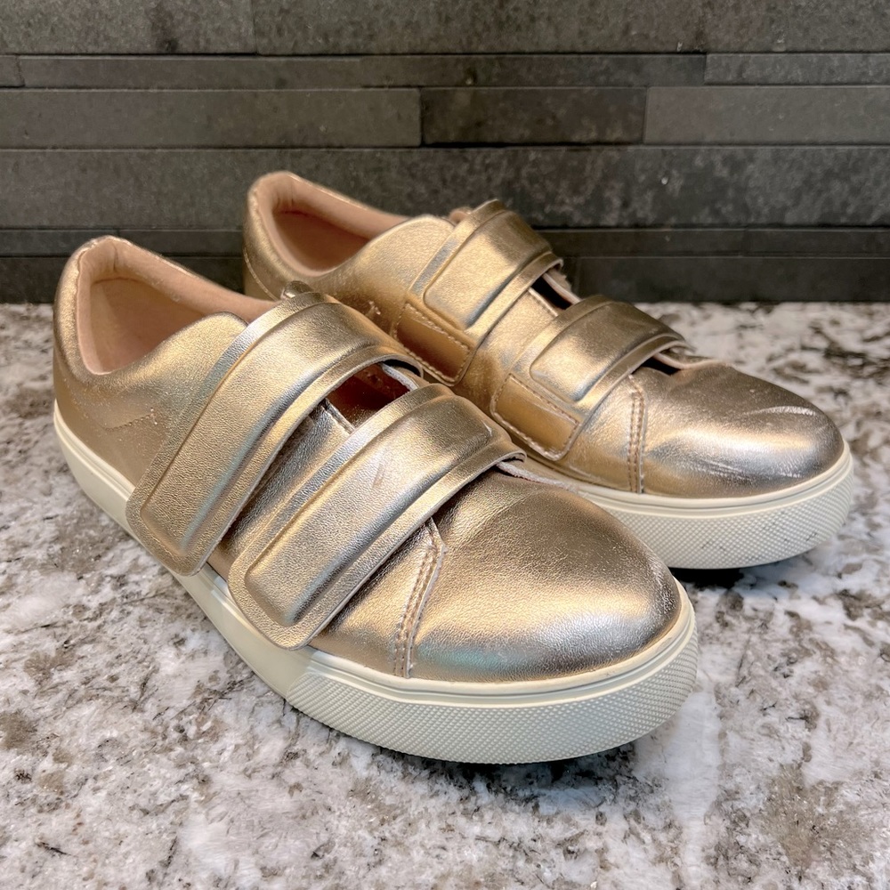 ALDO Rose Gold Strap Velcro Strap Sneakers